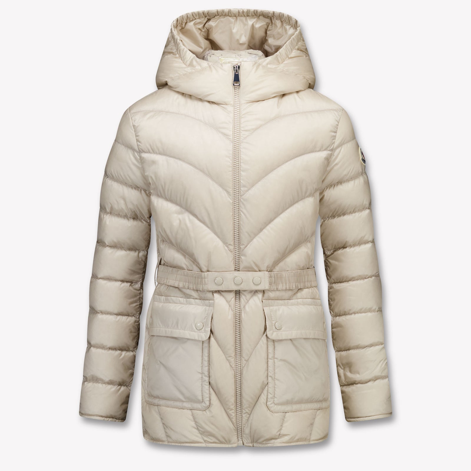 Moncler Argenno Kinder Meisjes Tussenjas In Beige