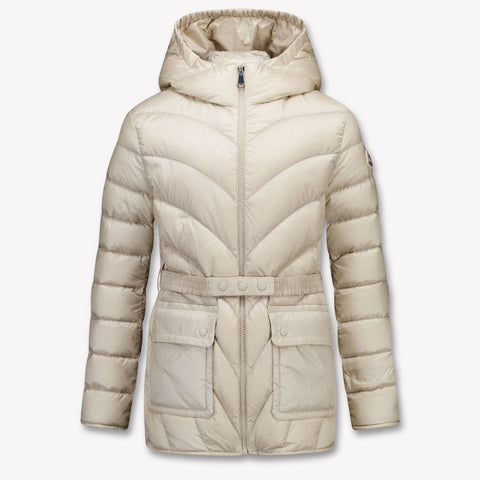 Moncler Argenno Kinder Meisjes Tussenjas In Beige