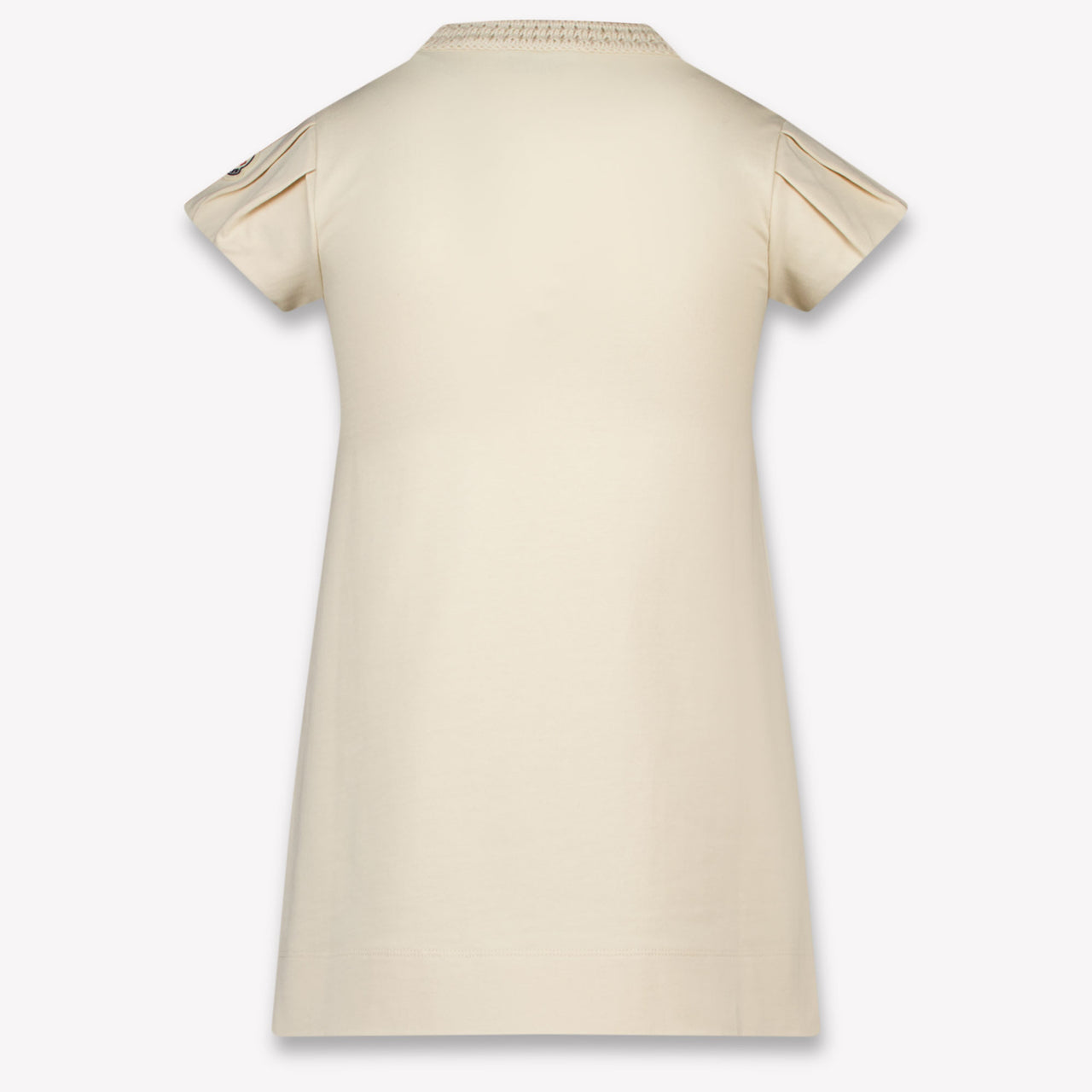 Moncler Kids Girls Dress In OffWhite