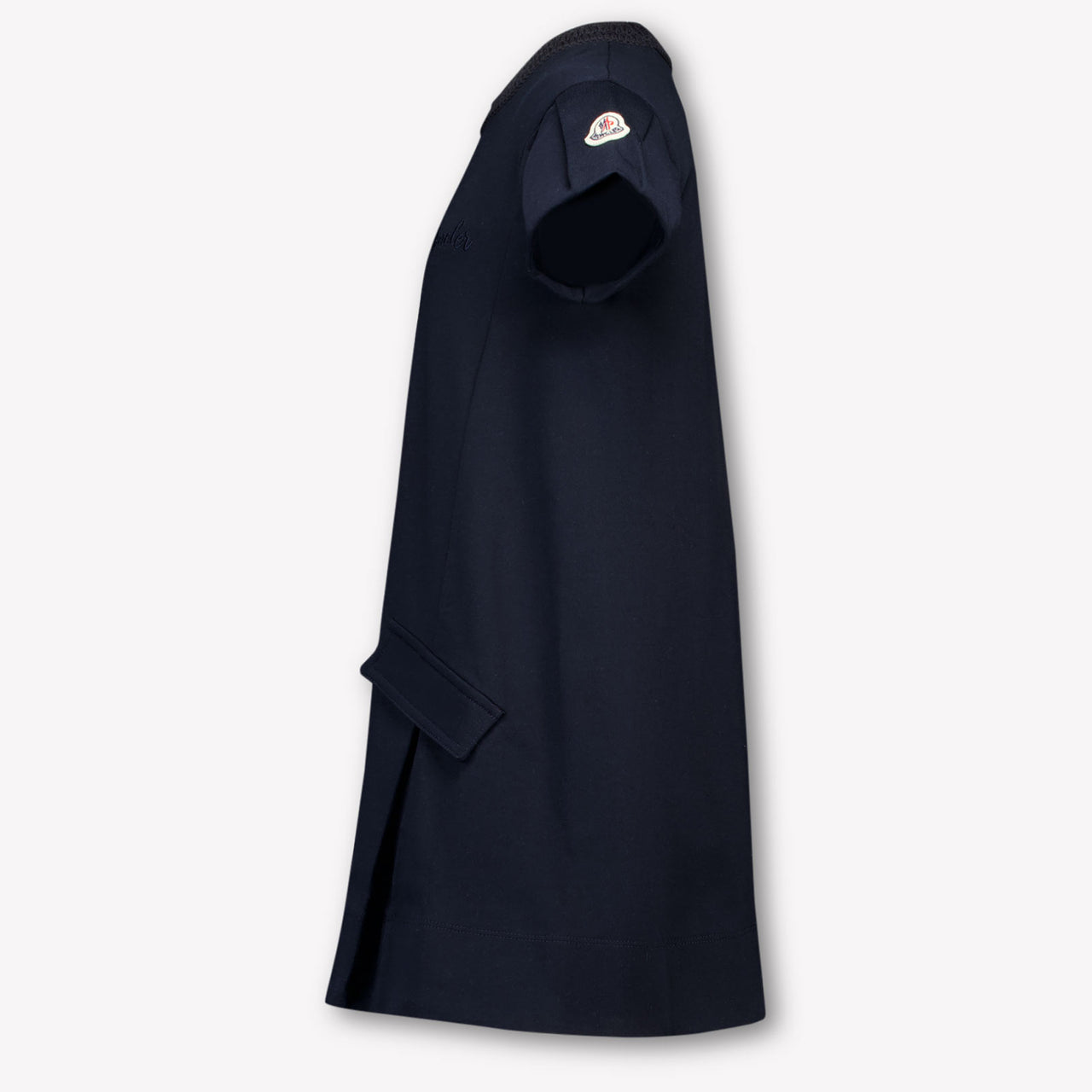 Moncler Kids Girls Dress In Navy