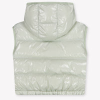 Moncler Kamile Kids Girls Bodywarmer In Light Green