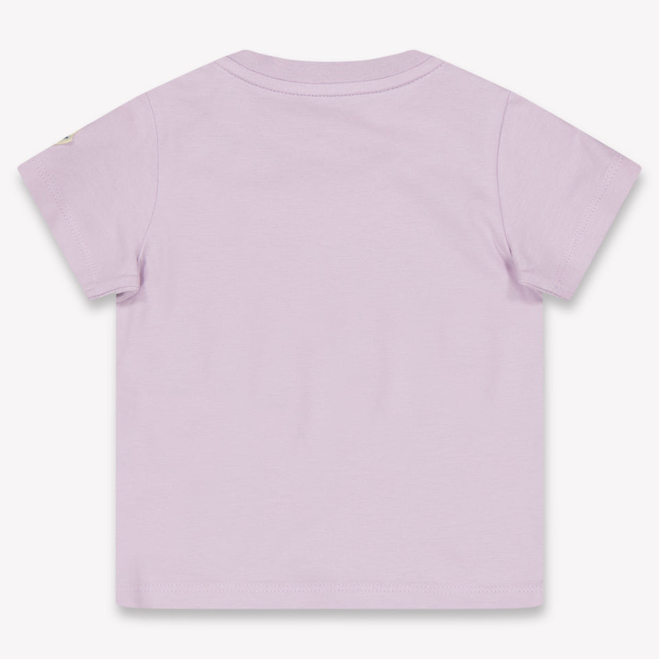 Moncler Baby Meisjes T-Shirt In Lila
