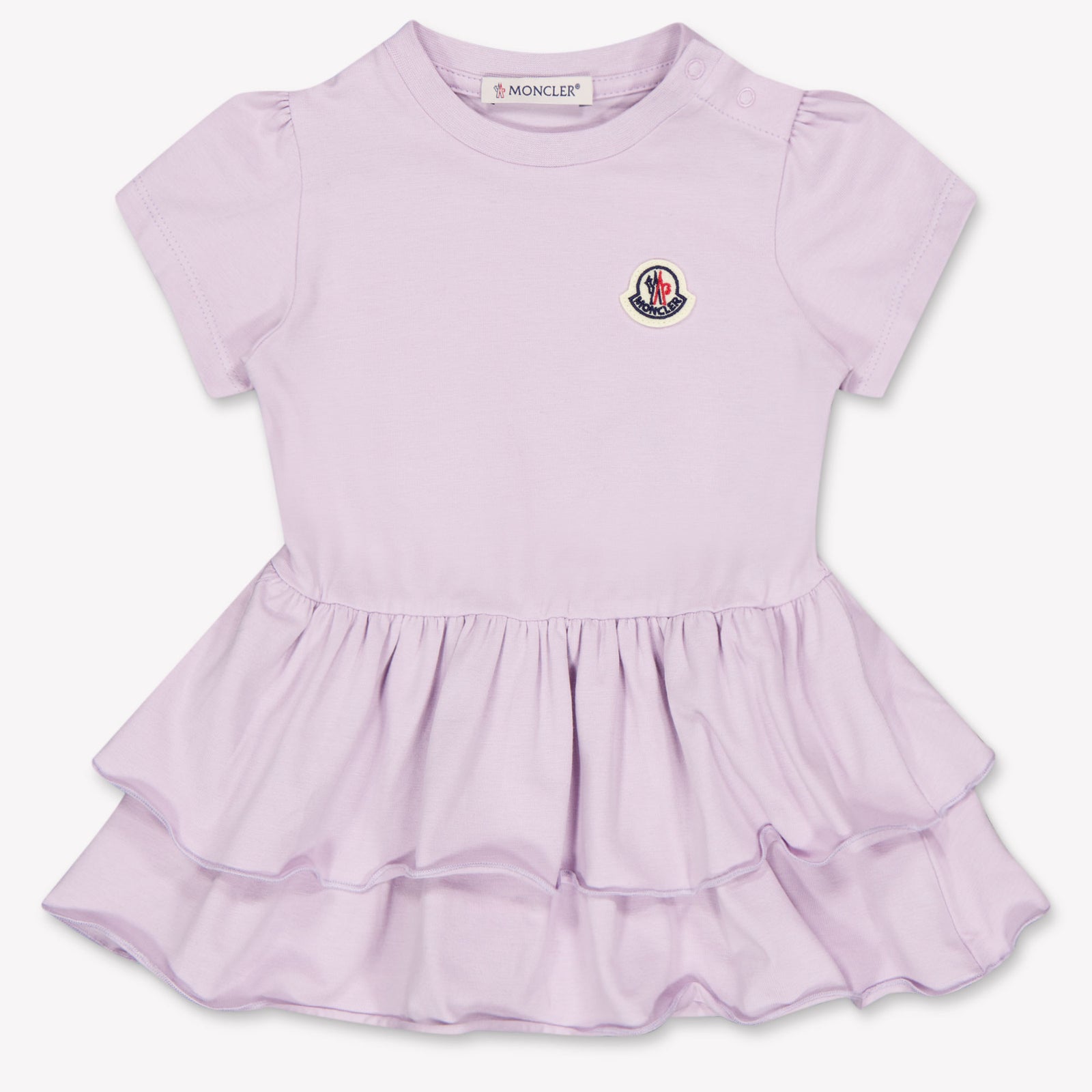 Moncler Baby Girls Dress In Lilac