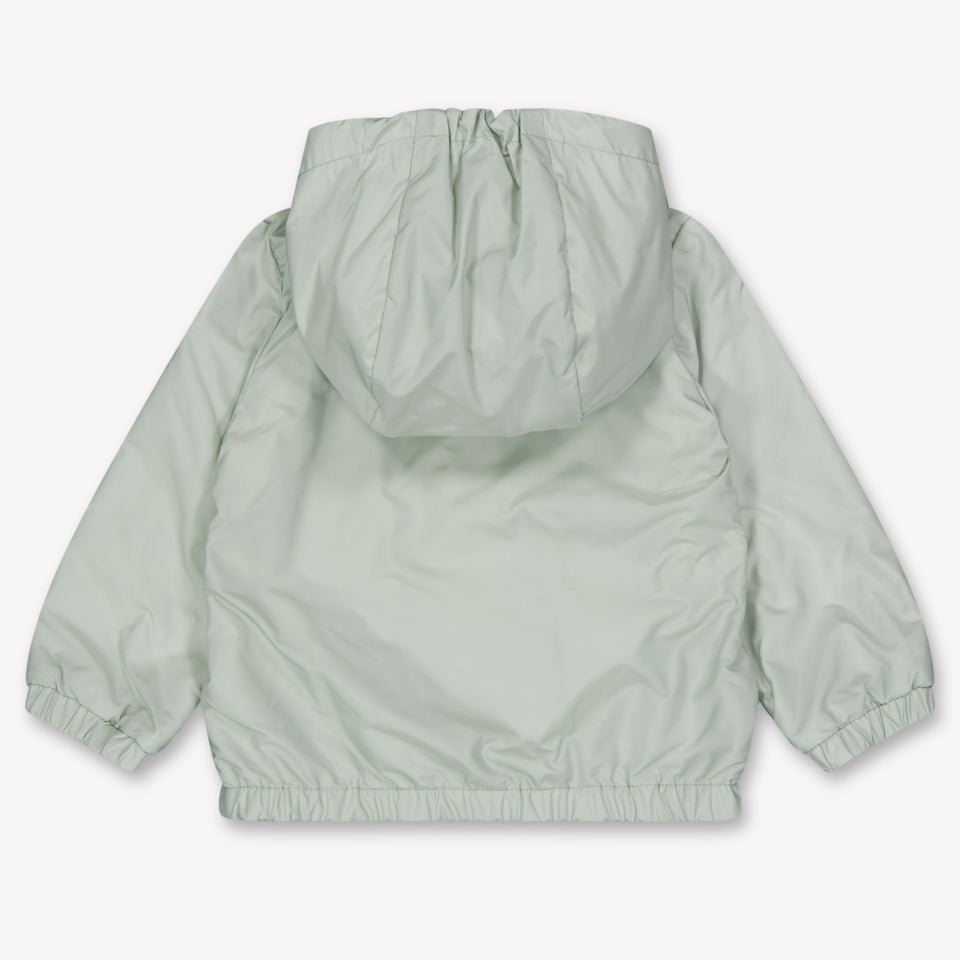 Moncler Nigar Baby Meisjes Zomerjas In Licht Groen