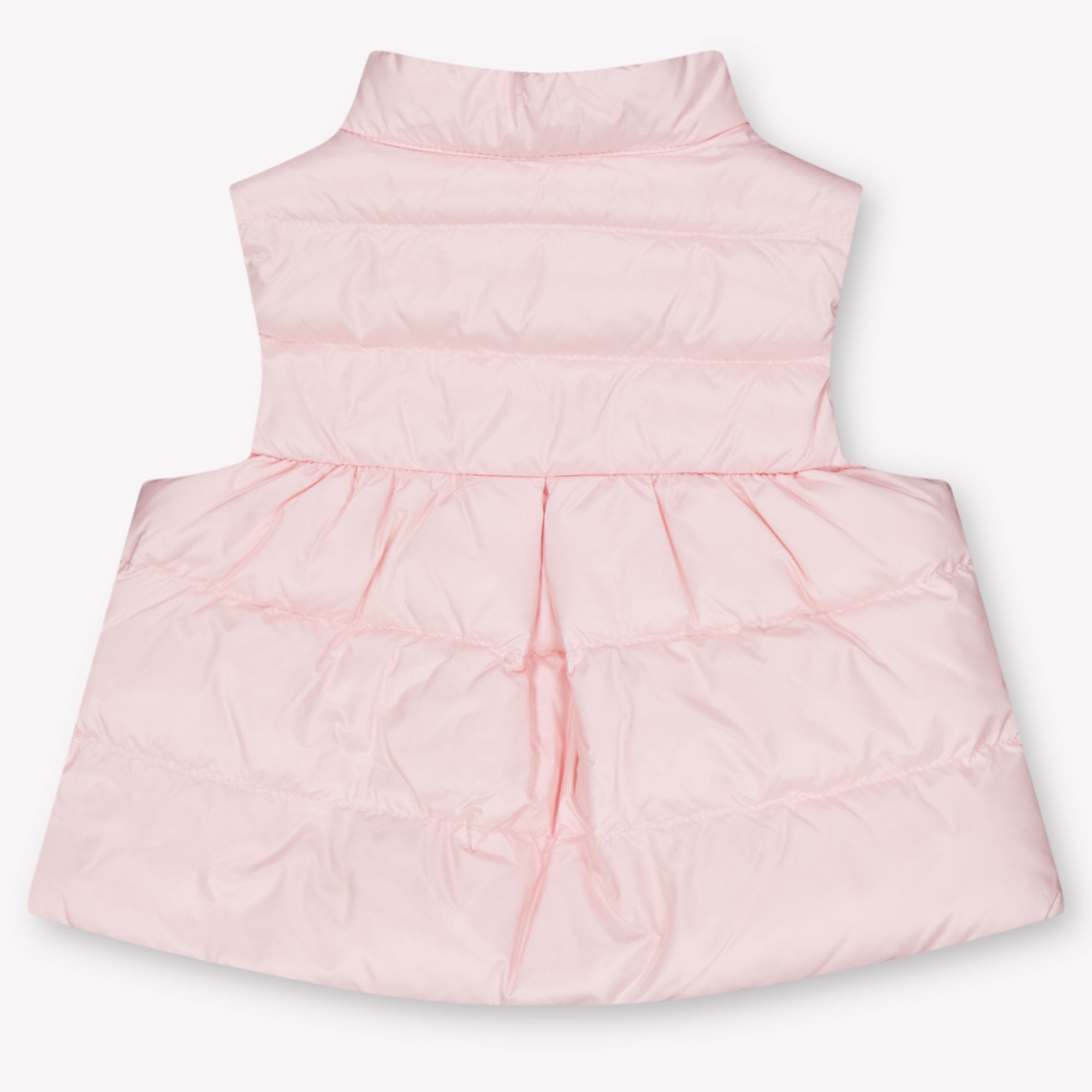 Moncler Hiva Baby Girls Bodywarmer In Light Pink