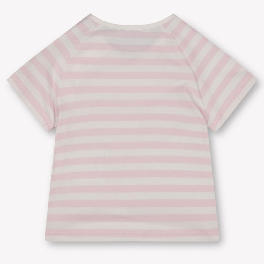 Moncler Baby Girls T-Shirt In Light Pink