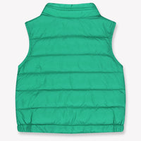 Moncler New Amaury Baby Boys Bodywarmer In Green