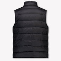 Moncler Gui Kids Boys Bodywarmer In Black