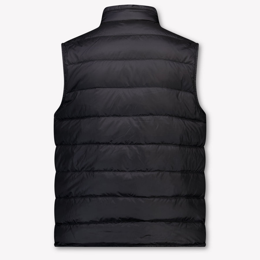 Moncler Gui Kids Boys Bodywarmer In Black
