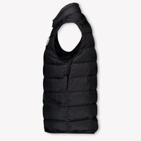 Moncler Gui Kids Boys Bodywarmer In Black