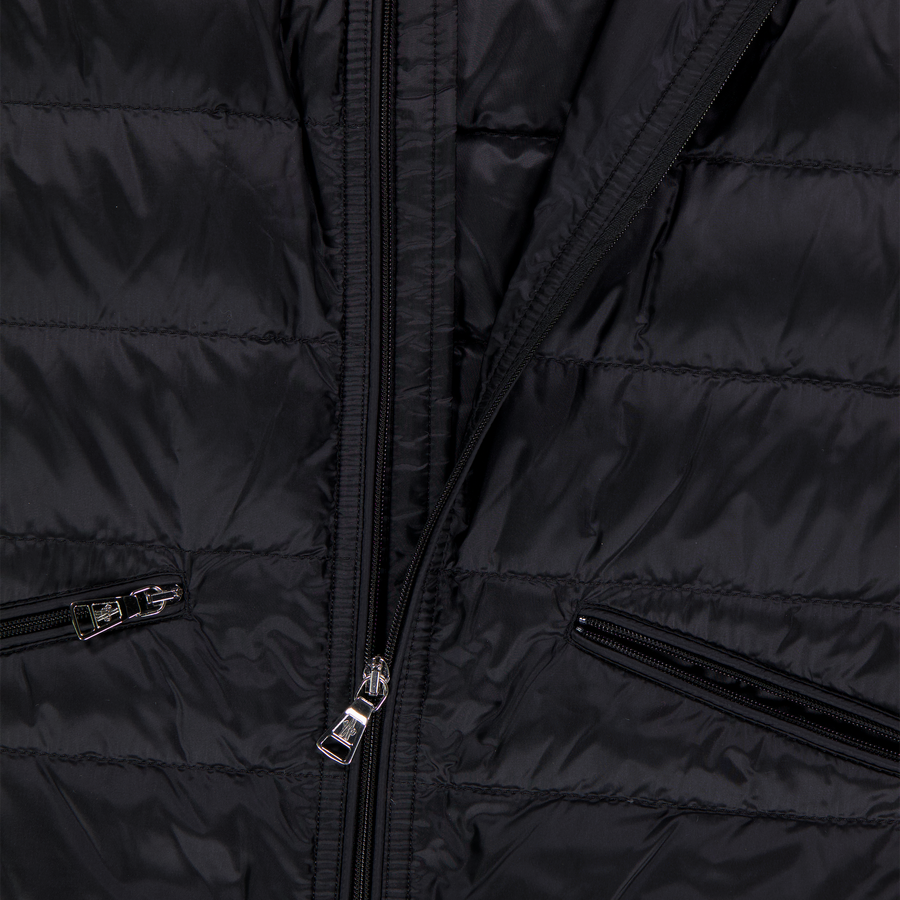 Moncler Gui Kids Boys Bodywarmer In Black