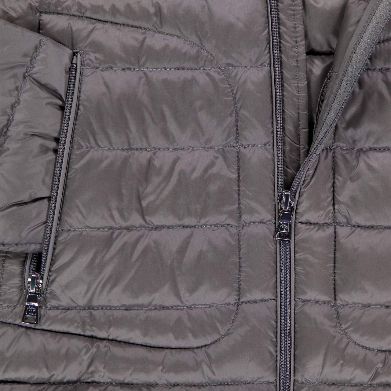 Moncler Lauros Kids Boys In between jacket Gray