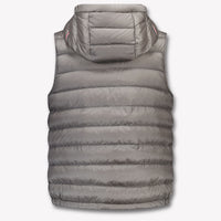 Moncler Uzay Kids Boys Bodywarmer In Gray