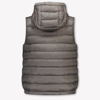 Moncler Uzay Kids Boys Bodywarmer In Gray