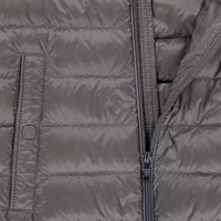Moncler Uzay Kids Boys Bodywarmer In Gray