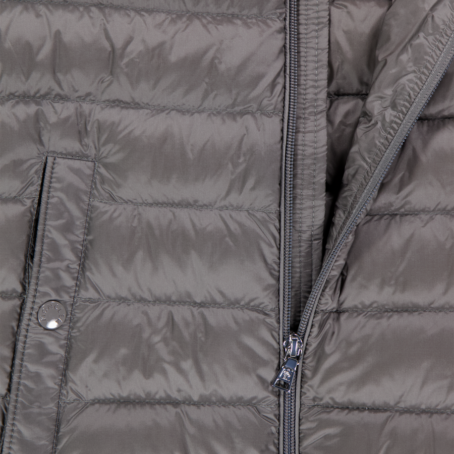 Moncler Uzay Kids Boys Bodywarmer In Gray