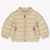 Moncler Acorus Baby Jongens Tussenjas In Beige