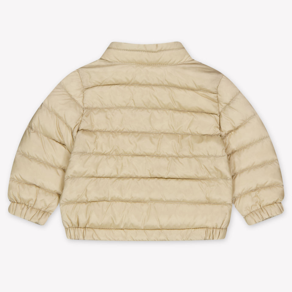 Moncler Acorus Baby Jongens Tussenjas In Beige