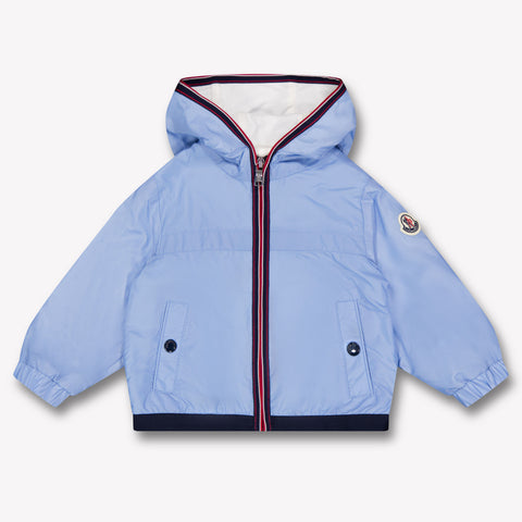 Moncler Anton Baby Boys Summer jacket In Light Blue