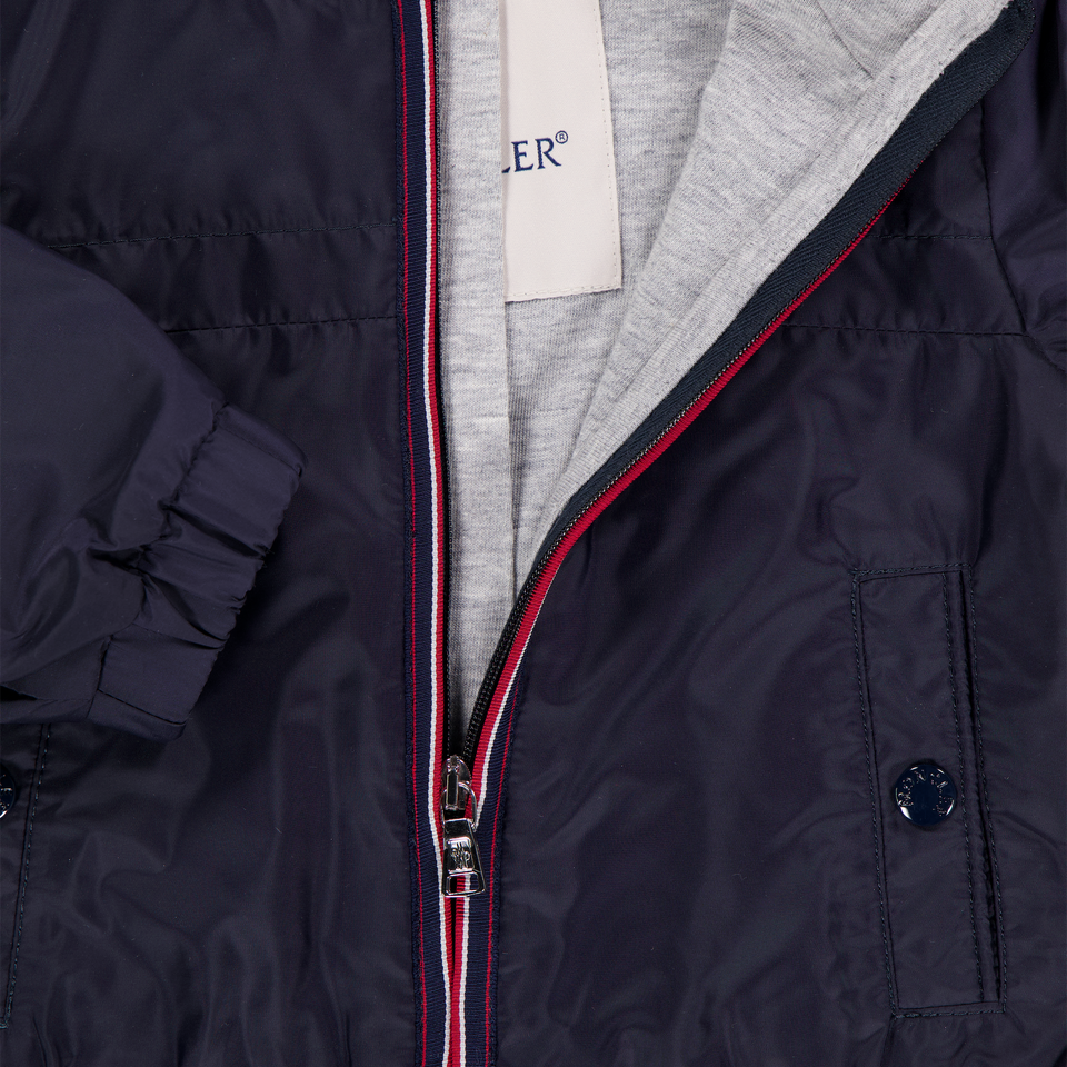 Moncler Anton Baby Boys Summer jacket In Navy