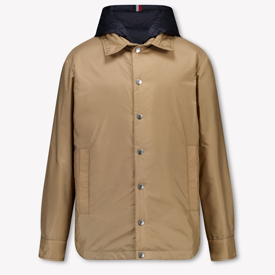 Moncler Adil Boys Summer Jacket in Camel