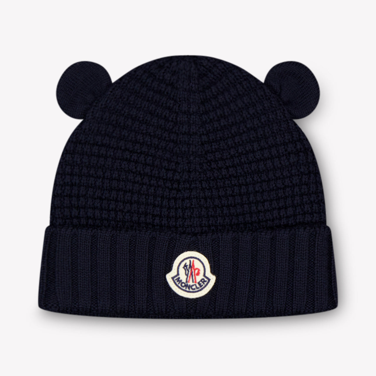 Moncler Baby Unisex Hat In Navy