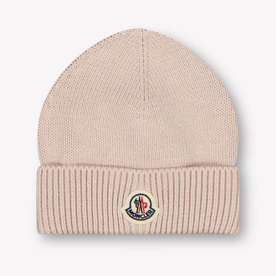 Moncler Baby Unisex Muts In Beige
