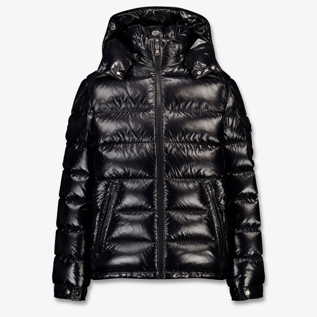 Moncler New Mayan Kids Boys Jackets In Black