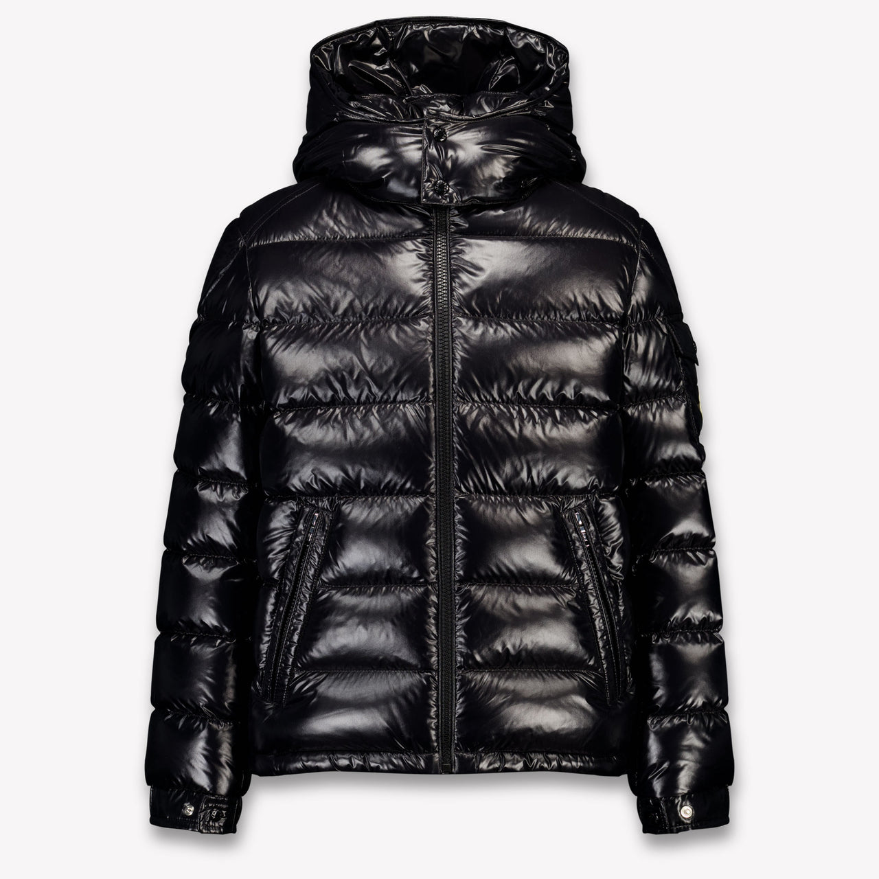 Moncler New Mayan Kids Boys Jackets In Black