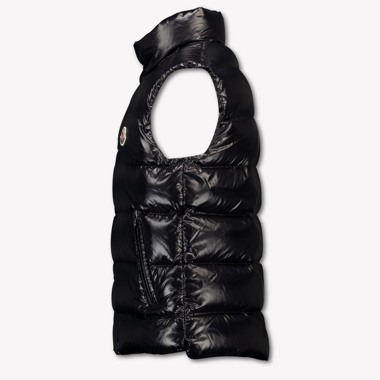 Moncler Tib Kinder Jongens Bodywarmer In Zwart
