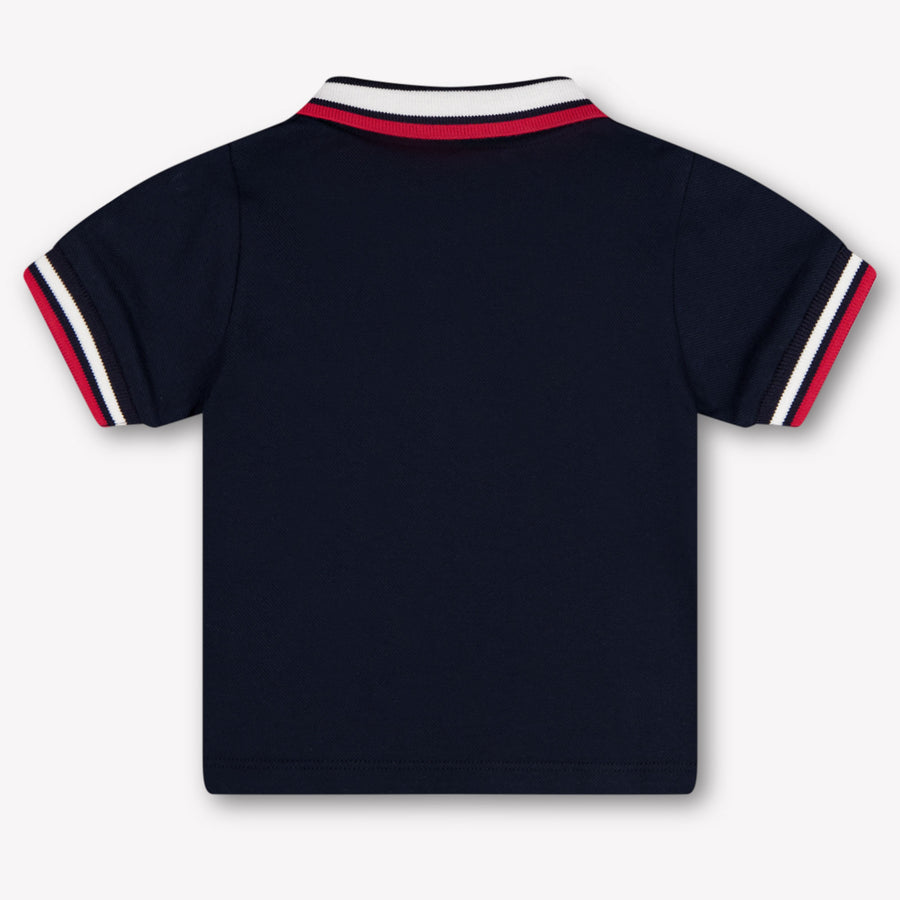 Moncler Baby Boys Polo In Navy