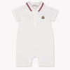 Moncler Baby Boys Playsuit In White
