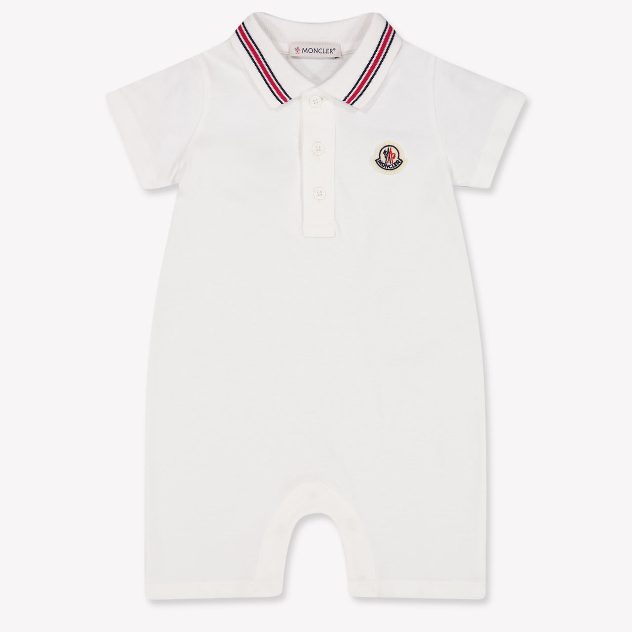 Moncler Baby Boys Playsuit In White