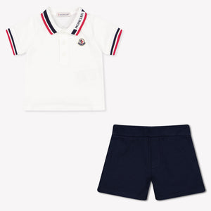 Moncler Baby Boys Set In White