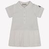Moncler Baby Meisjes Jurk In Wit