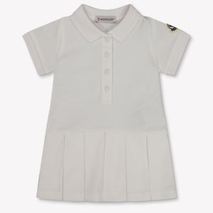 Moncler Baby Meisjes Jurk In Wit