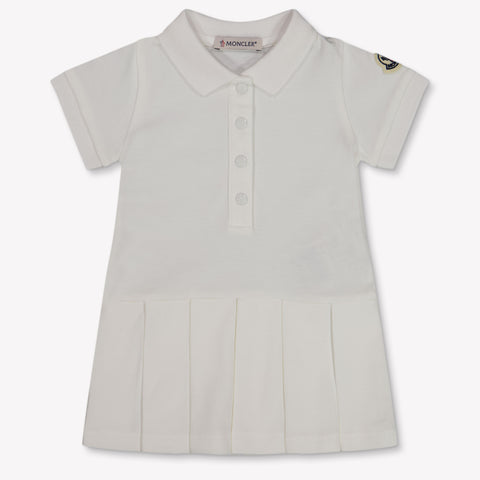 Moncler Baby Meisjes Jurk In Wit