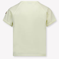 Moncler Kids Girls T-Shirt In Yellow
