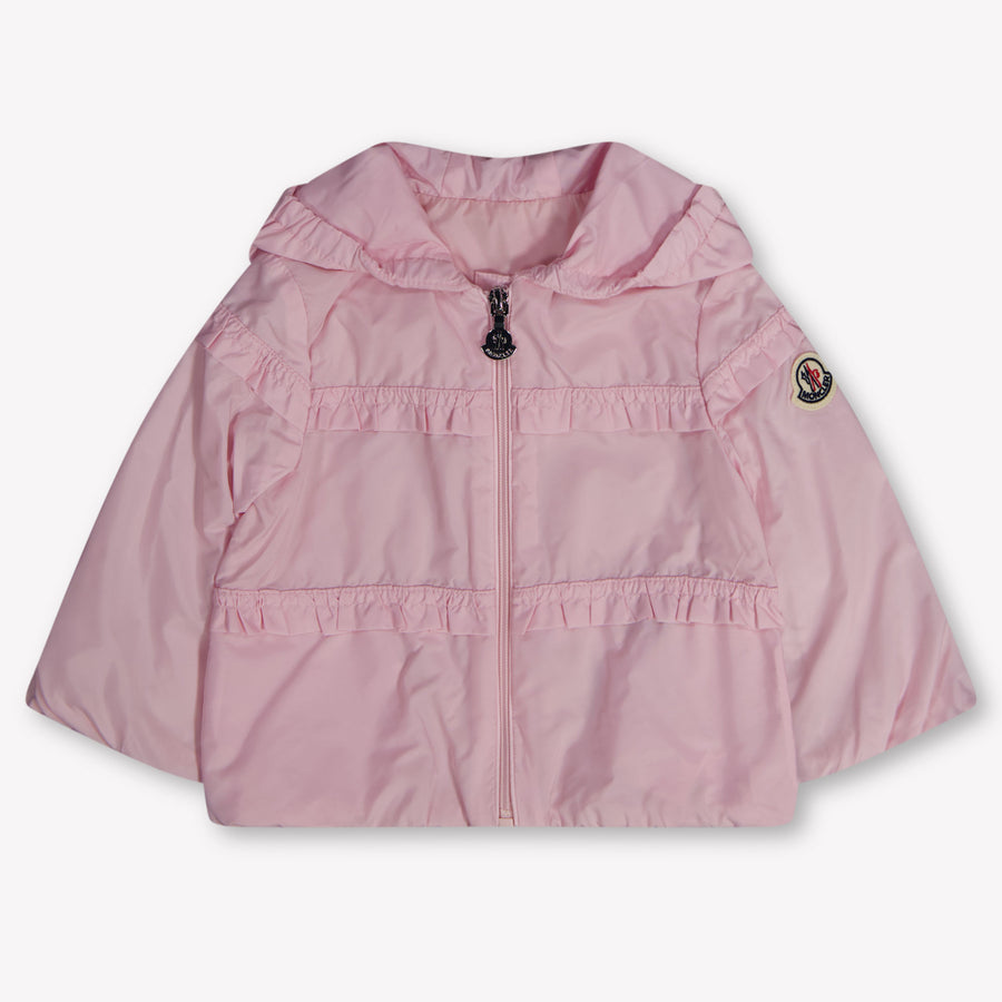Moncler Hiti Baby Girls Summer Jacket in Light Pink