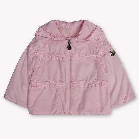 Moncler Hiti Baby Girls Summer jacket In Light Pink
