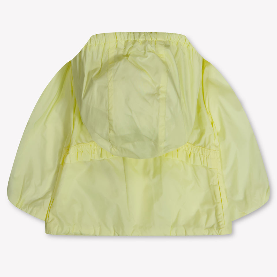 Moncler Hiti Baby Girls Summer jacket In Yellow