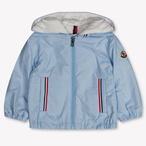 Moncler Granduc Baby Boys Summer jacket In Light Blue