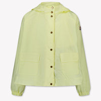 Moncler Suher Kinder Meisjes Zomerjas In Geel