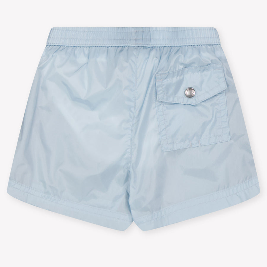 Moncler Baby Boys Swimwear In Light Blue
