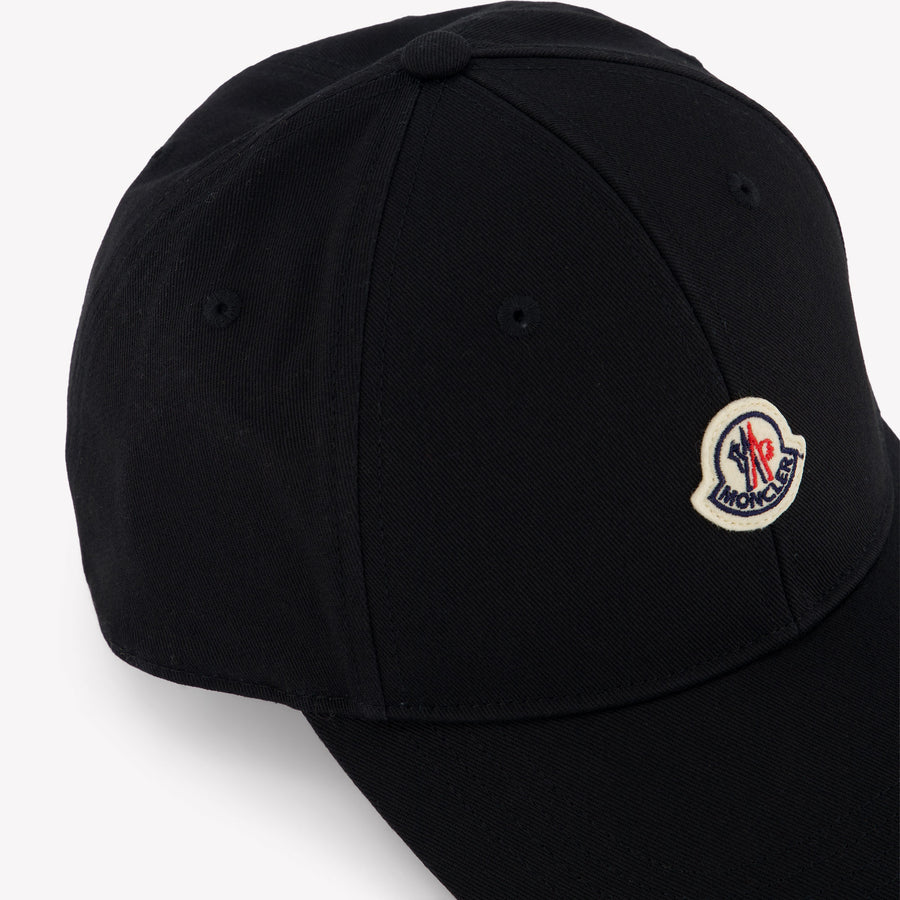 Moncler Kids Boys Cap In Black