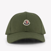 Moncler Kinder Jongens Pet In Olijf Groen