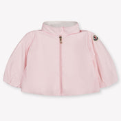 Moncler Luce Baby Meisjes Zomerjas In Licht Roze