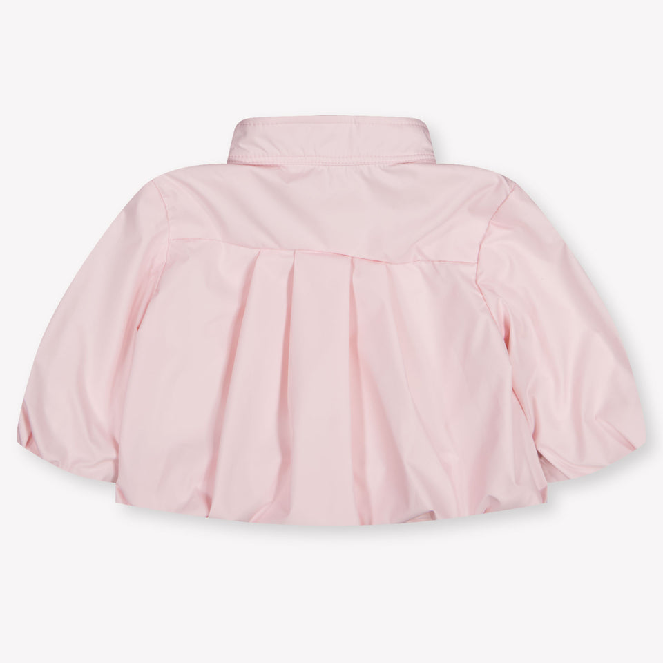 Moncler Luce Baby Meisjes Zomerjas In Licht Roze