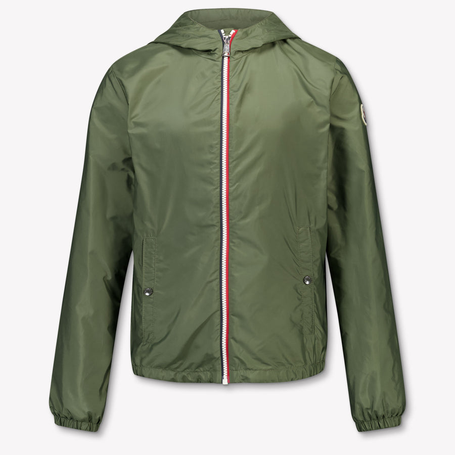 Moncler New Urville Boys Summer Jacket in Army