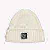 Stone Island Kids Boys Hat In OffWhite